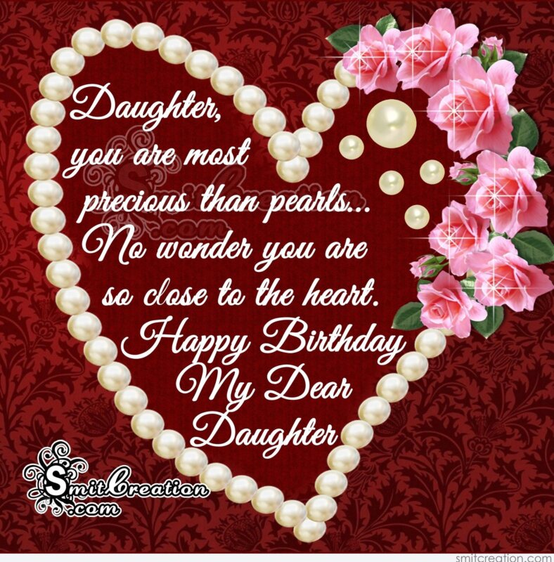 Birthday Wishes For A Good Daughter