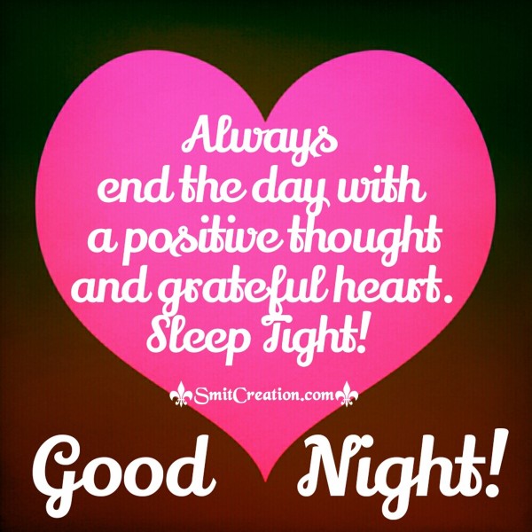 Good Night Inspirational Quotes Pictures and Graphics - SmitCreation.com