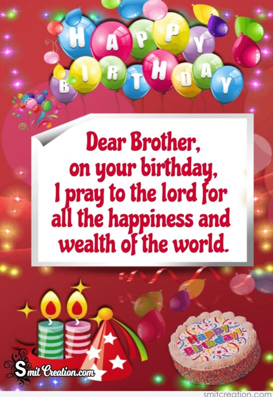 Birthday Wishes for Brother Pictures and Graphics ...