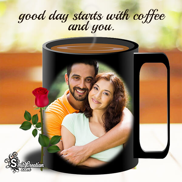 Coffee Mug Love Photo Frame