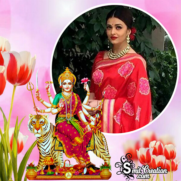 Happy Navratri Photo Frame