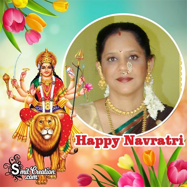 Navratri Photo Frame