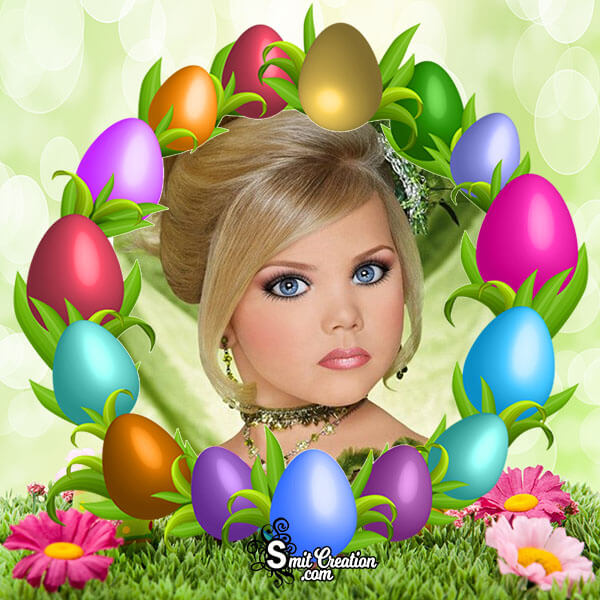 Easter Eggs Photo Frame