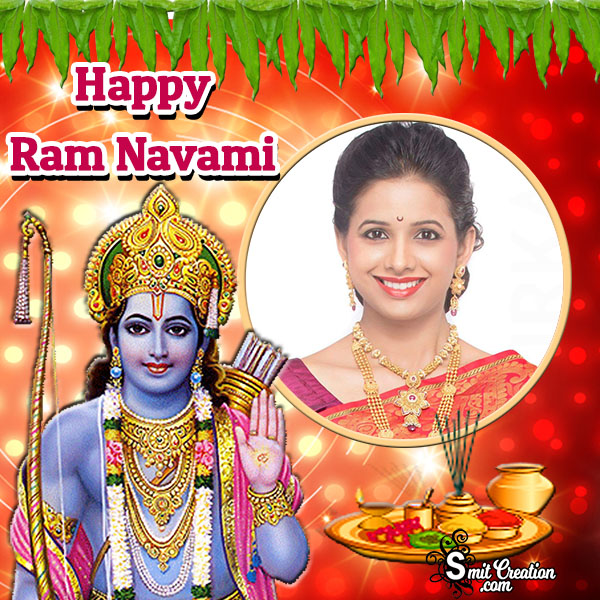 Happy Ram Navami Photo Frame