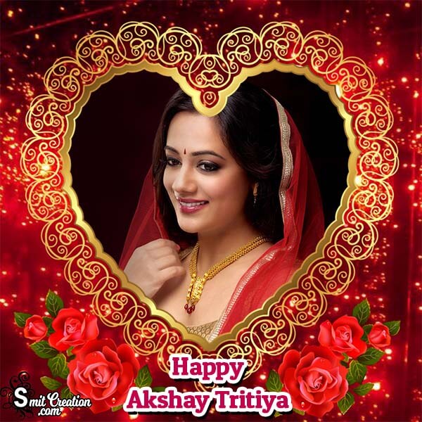 Akshay Tritiya Heart Frame