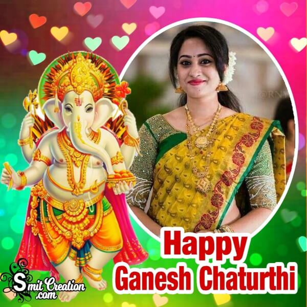 Happy Ganesh Chaturthi Photo Frame