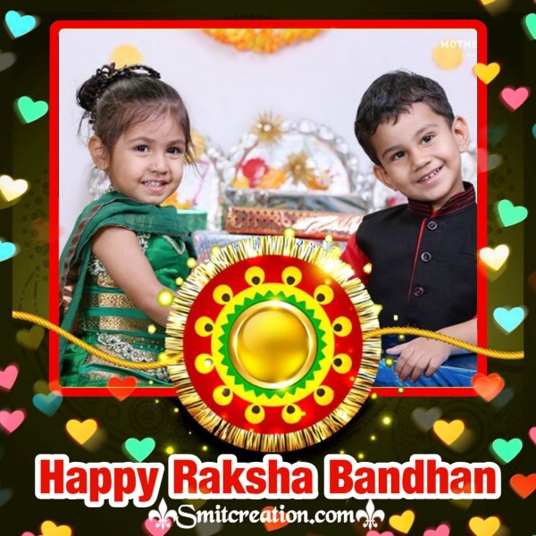 Happy Raksha Bandhan Frame