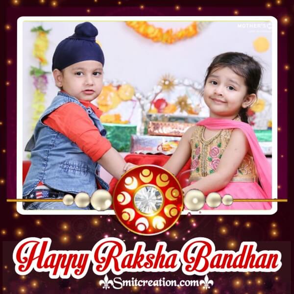 Happy Raksha Bandhan Frame