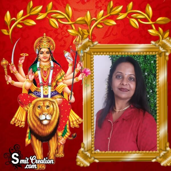 Durga Devi Photo Frame