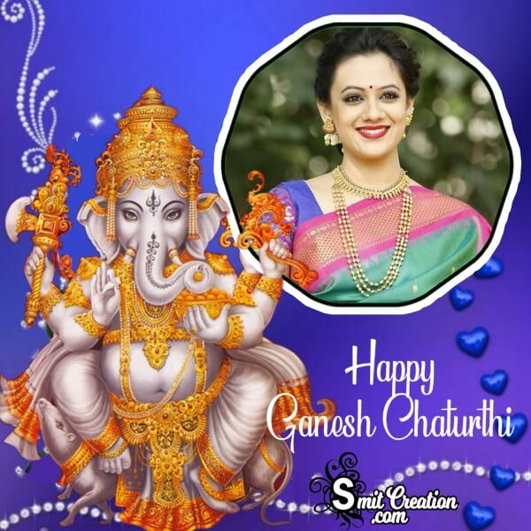 Ganesh Chaturthi Beautiful Photo Frame