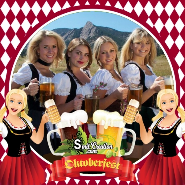 Happy Oktoberfest Photo Frame