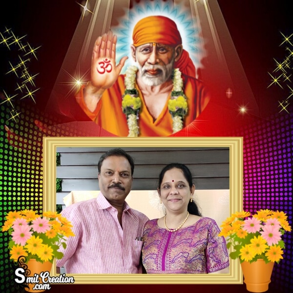 Sai Baba Photo Frame