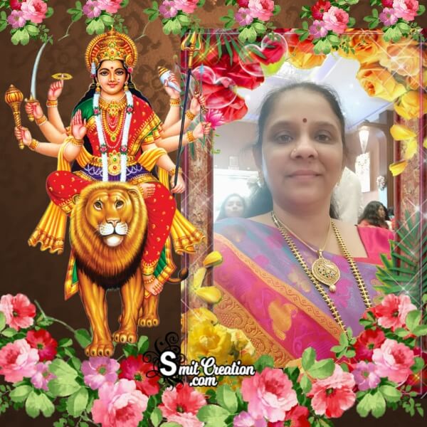 Sherowali Mata Photo Frame