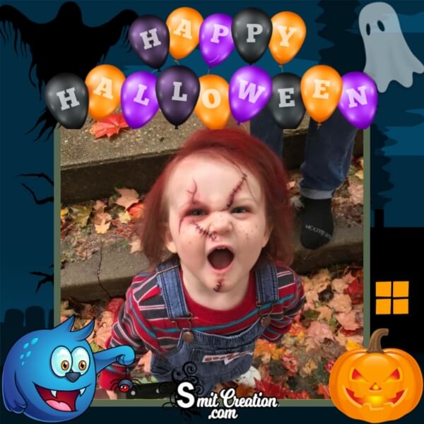 Happy Halloween Day Frame