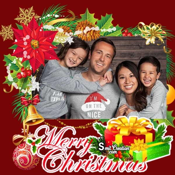 Christmas Family Photo Frame