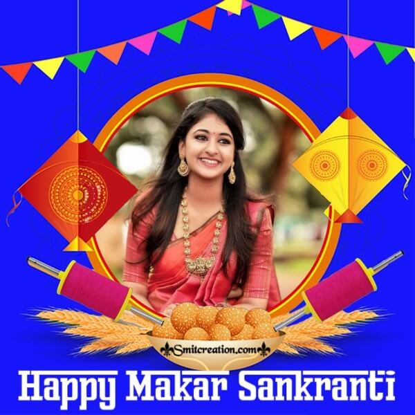 Happy Makar Sankranti Photo Frame