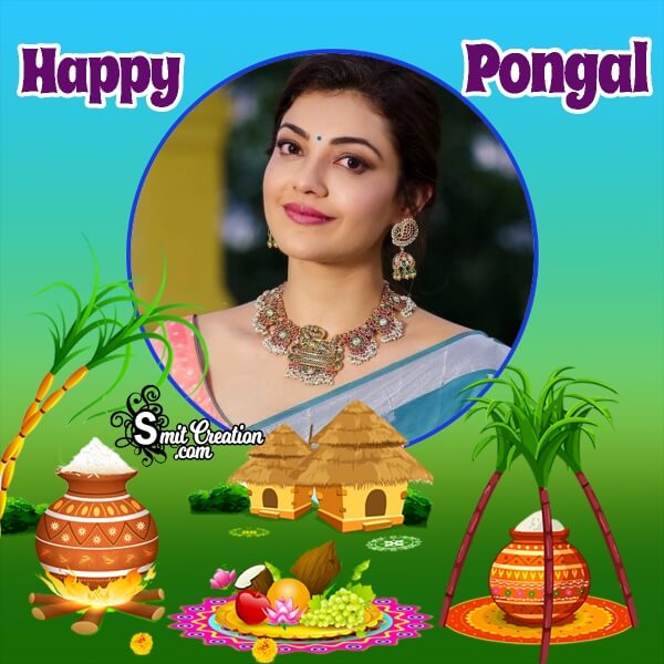 Happy Pongal Photo Frame