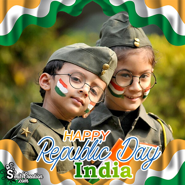 Happy Republic Day India Photo Frame