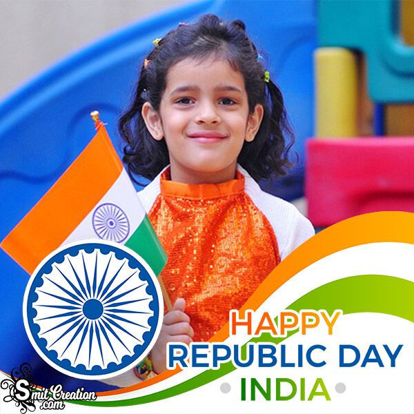 Happy Republic Day Of India Photo Frame