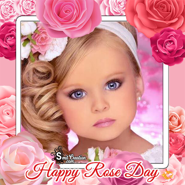 Happy Rose Day Photo Frame