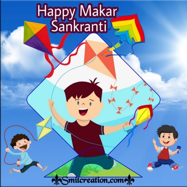 Makar Sankranti Kite Photo Frame