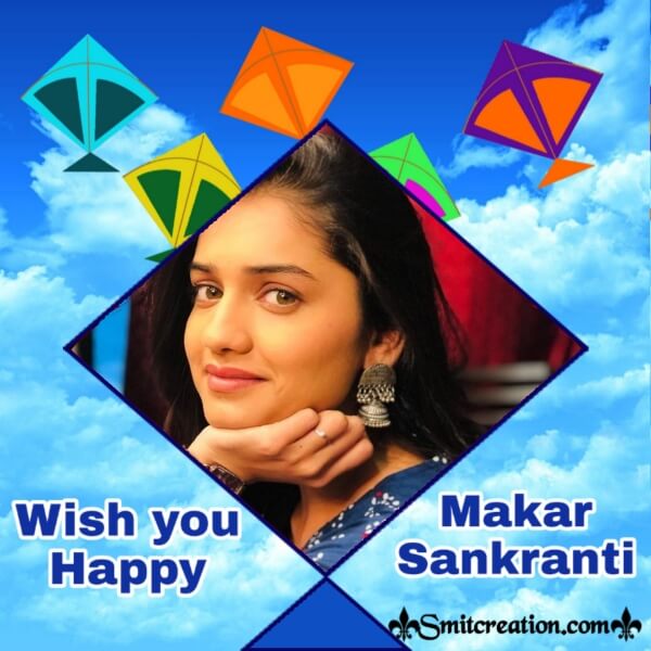 Wish You A Happy Makar Sankranti Photo Frame