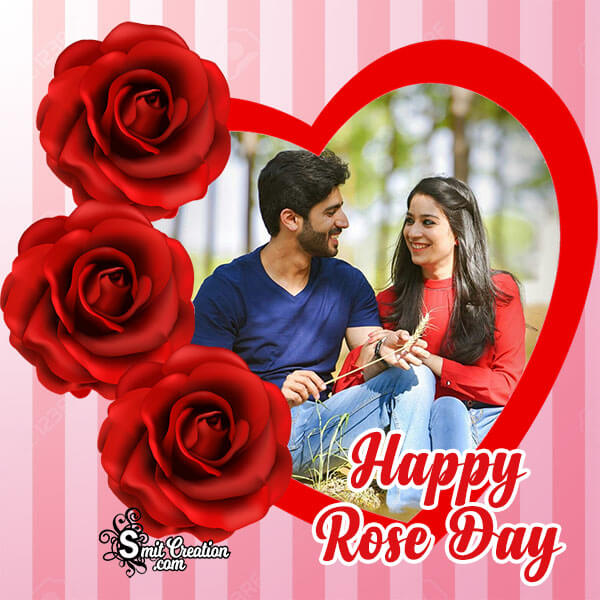 Rose Day Lovely Photo Frame