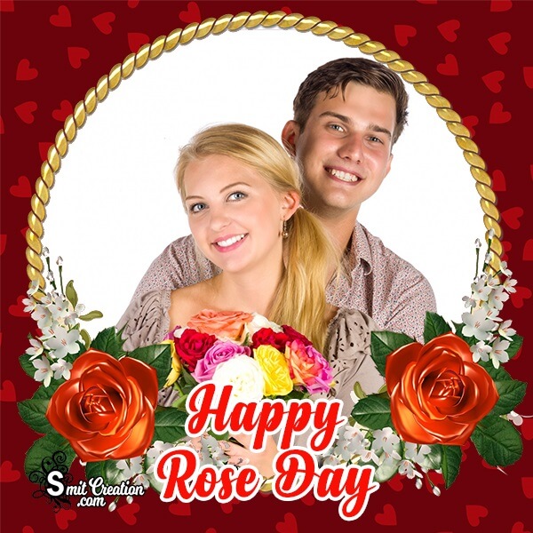 Rose Day Beautiful Photo Frame