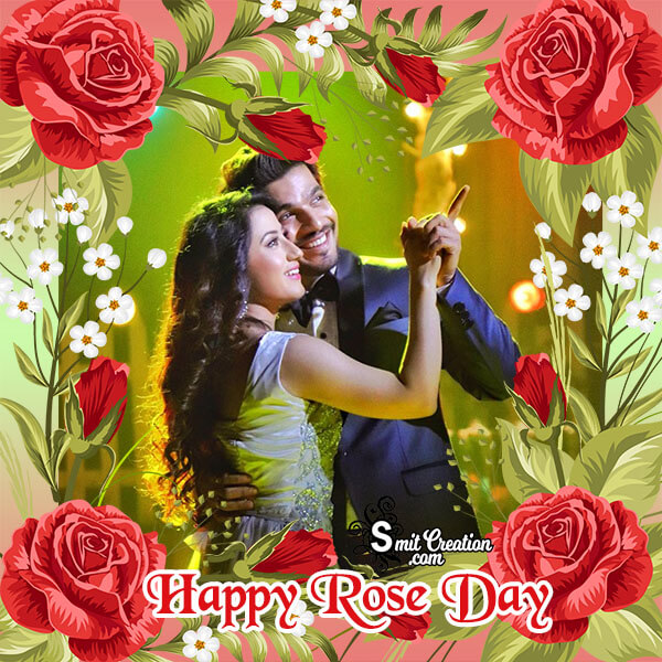 Rose Day Beautiful Photo Frame