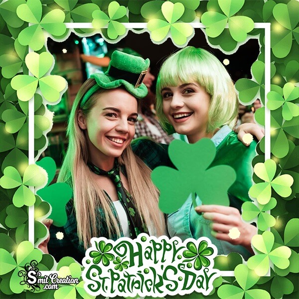 Happy St. Patrick’s Day Photo Frame