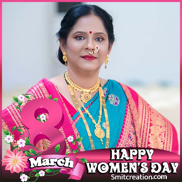 Happy Womens Day Photo Frame