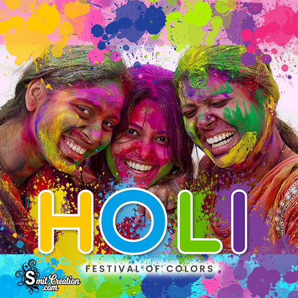 Holi Festival Of Colours Photo Frame