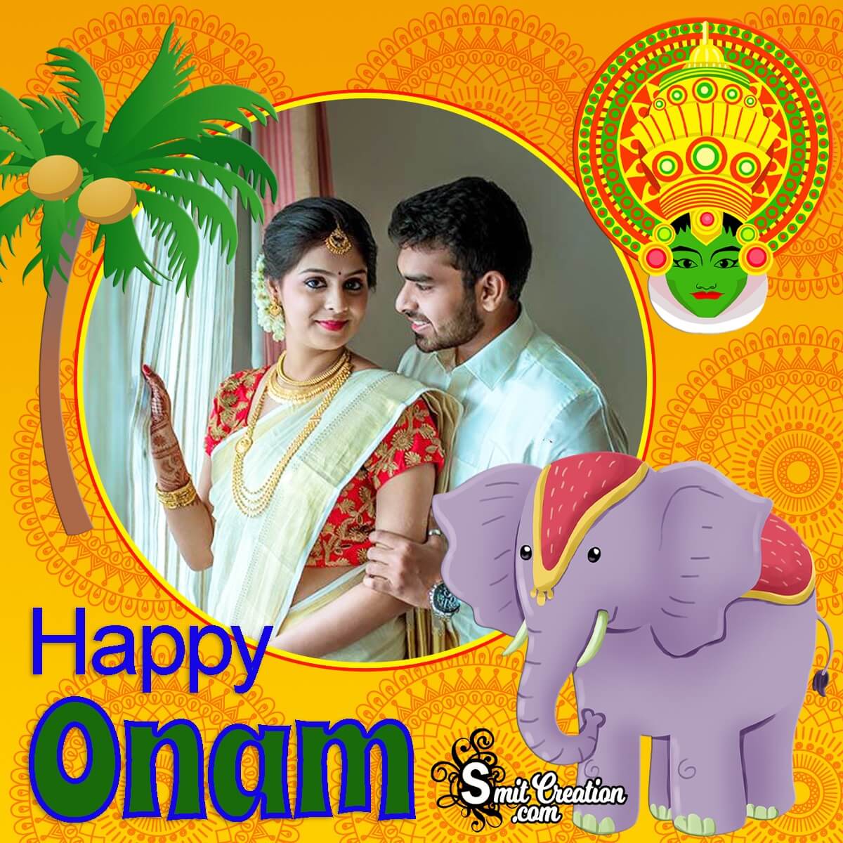 Onam Decorative Photo Frame