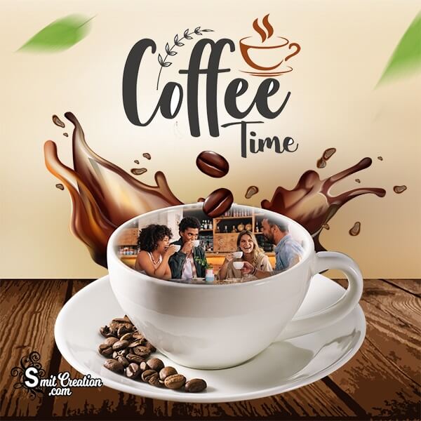 Coffee Time Photo Frame