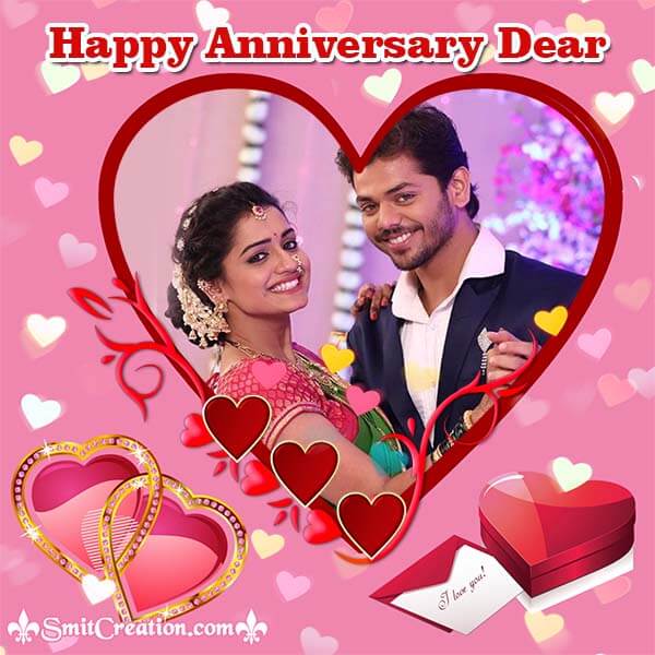 Happy Anniversary Dear Photo Frame