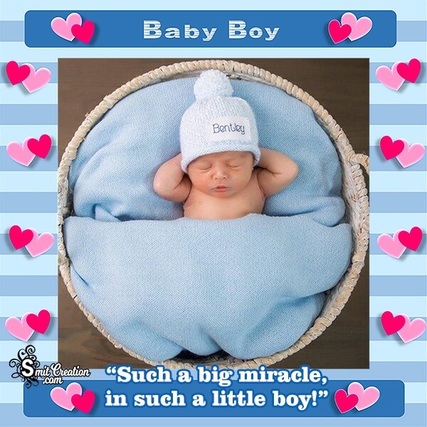 Blue Baby Boy Photo Frame