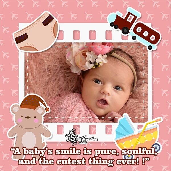 Cute Baby Photo Frame