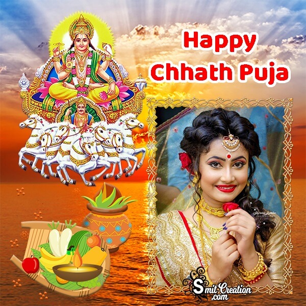 Happy Chhath Puja Photo Frame