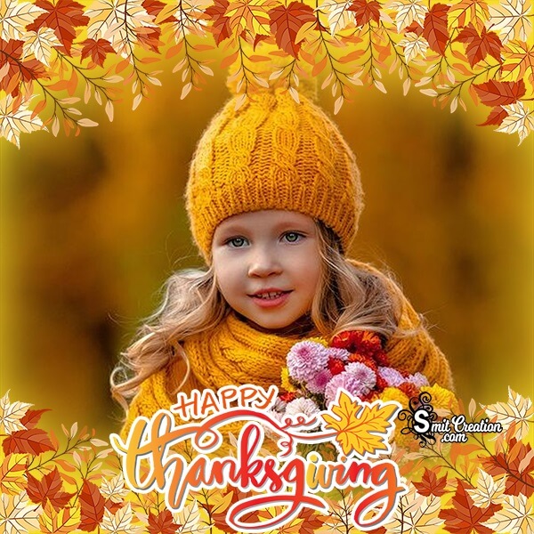 Thanksgiving Day Photo Frame