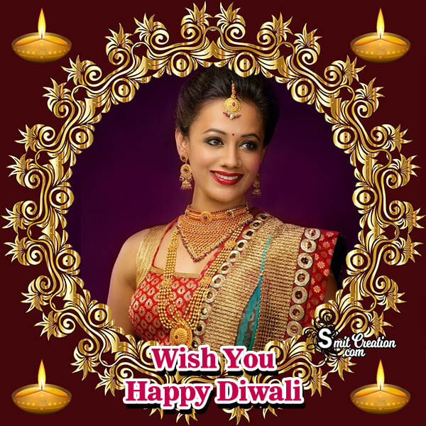 Wish You Happy Diwali Photo Frame