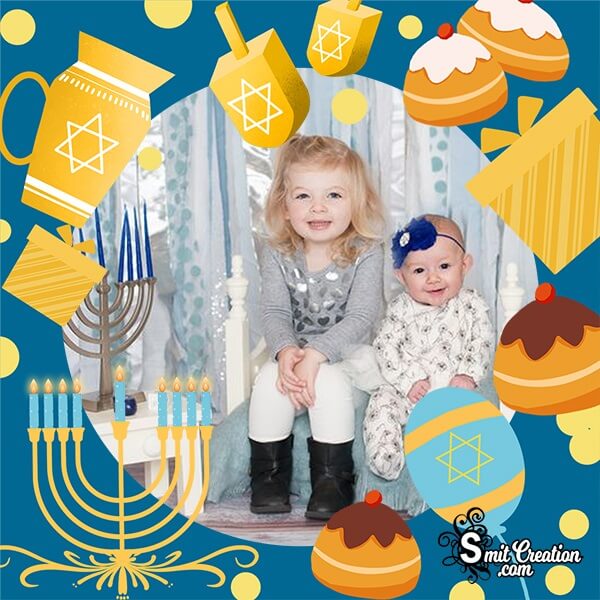 Hanukkah Photo Frame