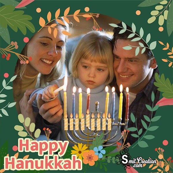 Happy Hanukkah Wonderful Photo Frame