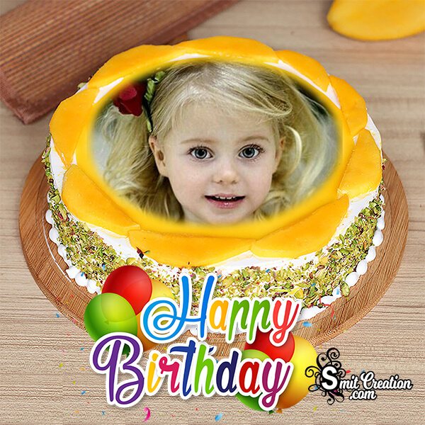 Pineapple Cake Birthday Photo Frame