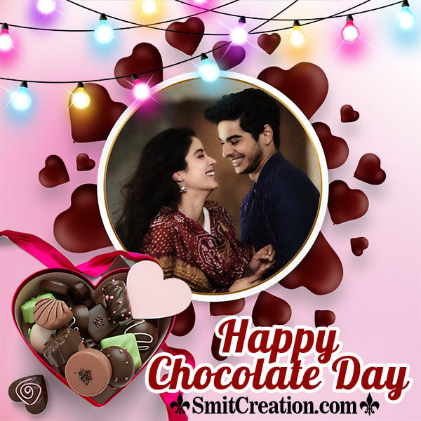 Chocolate Day Lovely Photo Frame