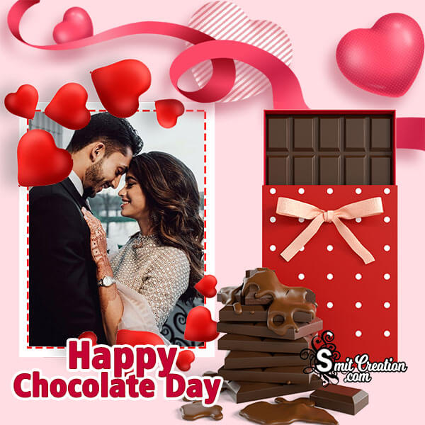 Happy Chocolate Day Beautiful Photo Frame