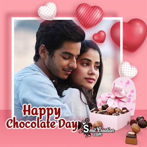 Happy Chocolate Day Cute Photo Frame