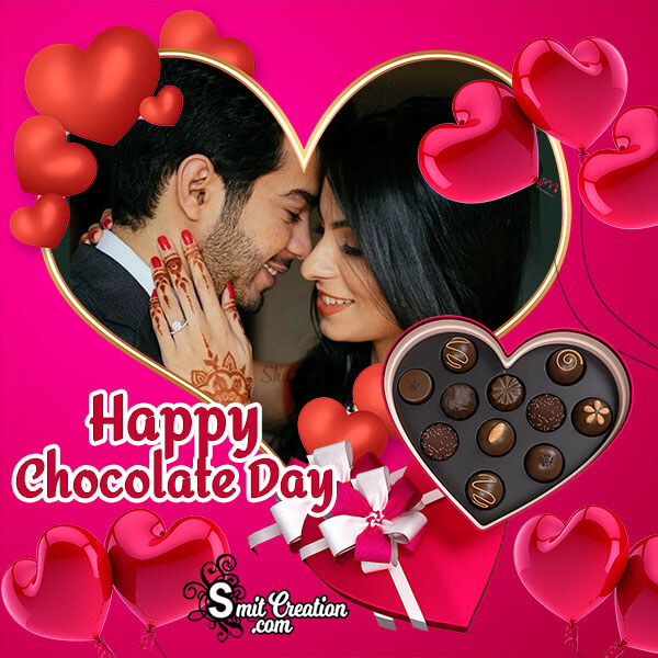 Happy Chocolate Day Lovely Photo Frame