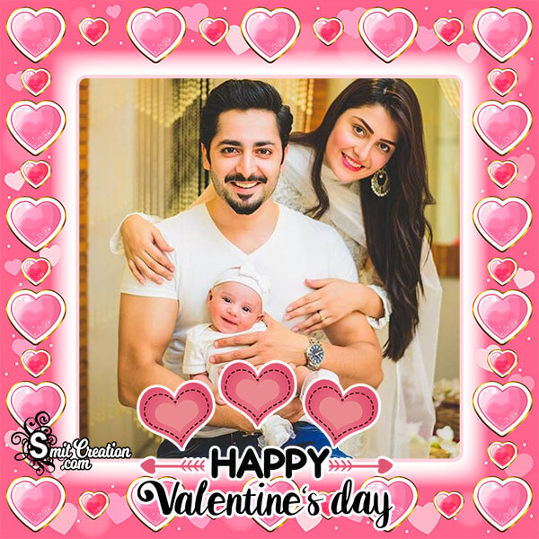 Happy Valentine Day Photo Frame