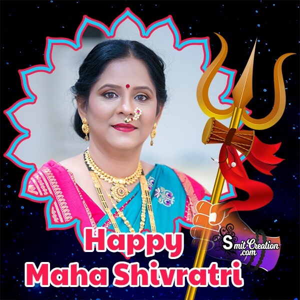 Happy Maha Shivratri Festival Photo Frame