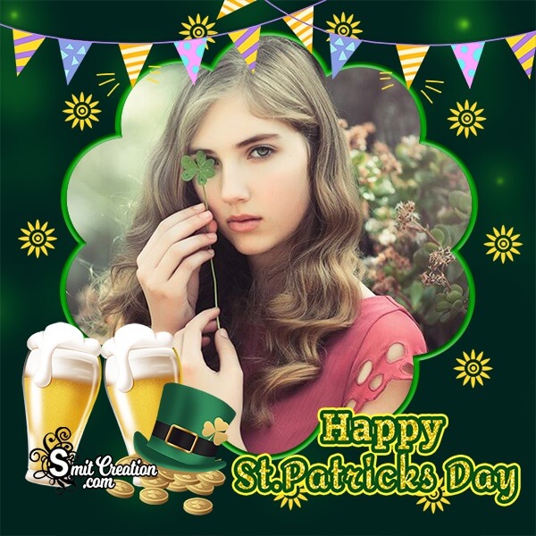 St Patricks Day Celebration Photo Frame